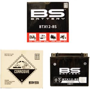 BS BTX12 BS MF Motorcycle Battery