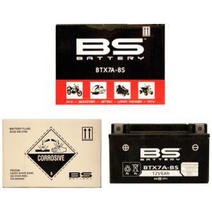 BS BTX7A BS MF Motorcycle Battery