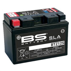 BS BTZ12S Motorcycle Battery SLA