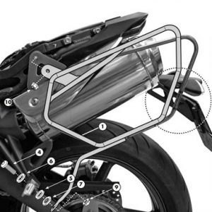 Givi TE705 Easylock Pannier Holders Triumph Street Triple 675 upto 2012