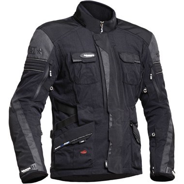 Halvarssons Prime Textile Motorcycle Jacket Black