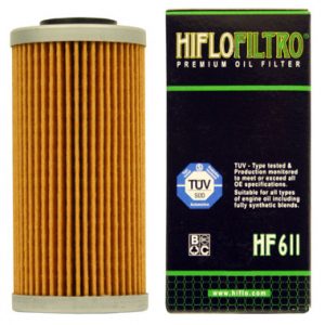 Hi Flo Filtro Motorcycle Oil Filter HF611