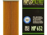 Hi Flo Filtro Motorcycle Oil Filter HF652