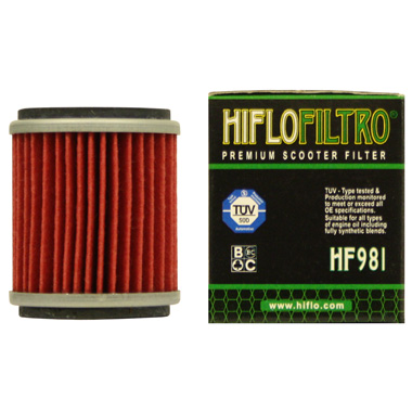 Hi Flo Filtro Motorcycle Oil Filter HF981