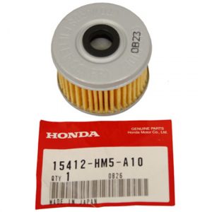 Honda Genuine Motorcycle Oil Filter 15412-HM5-A10