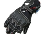 Lindstrands Flex Motorcycle Gloves Black White