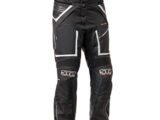 Lindstrands Q Pants Textile Motorcycle Jeans Black Silver