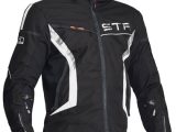 Lindstrands Zero Textile Motorcycle Jacket Black White