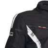 Lindstrands Zero Textile Motorcycle Jacket Black White