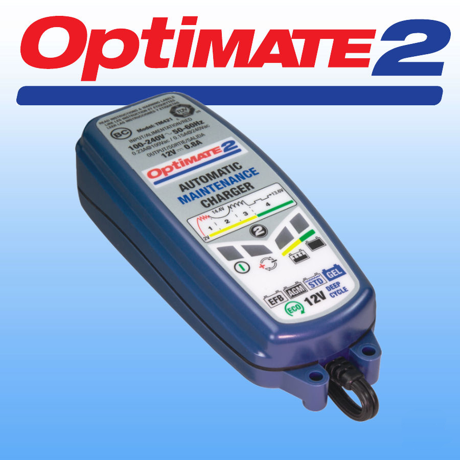 Optimate 2 Motorcycle Battery Charger