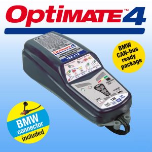 Optimate 4 Canbus Edition Motorcycle Battery Charger