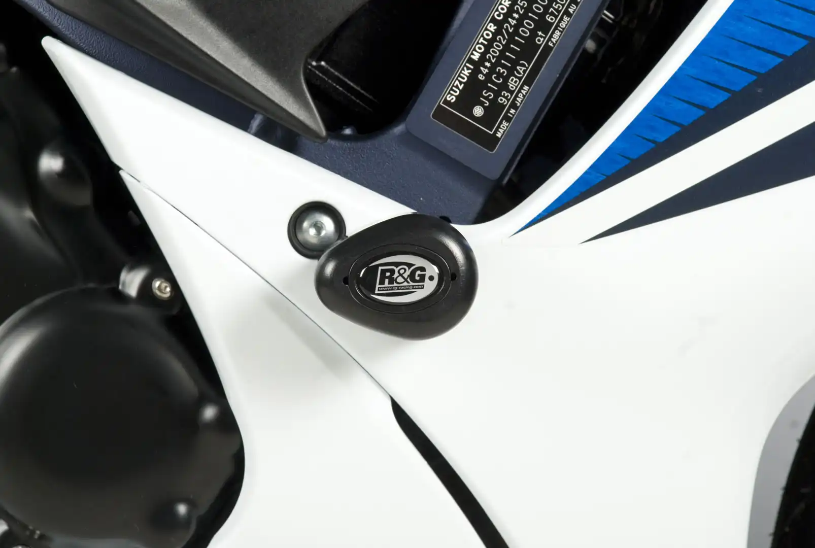 RG Aero Crash Protectors for Suzuki GSXR750 2011 onwards