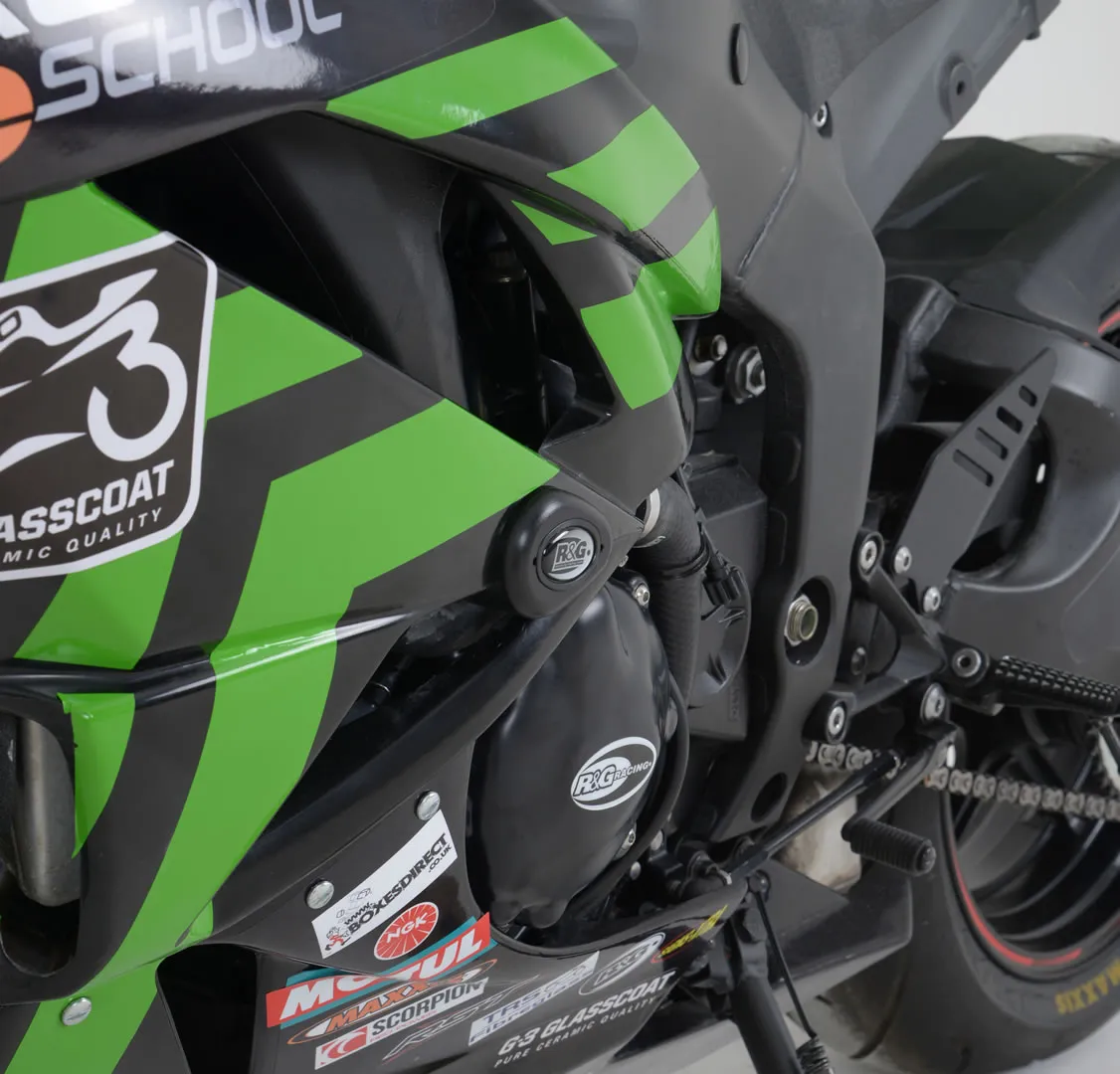 RG Race Aero Crash Protectors Kawasaki ZX6R 2009 to 2012