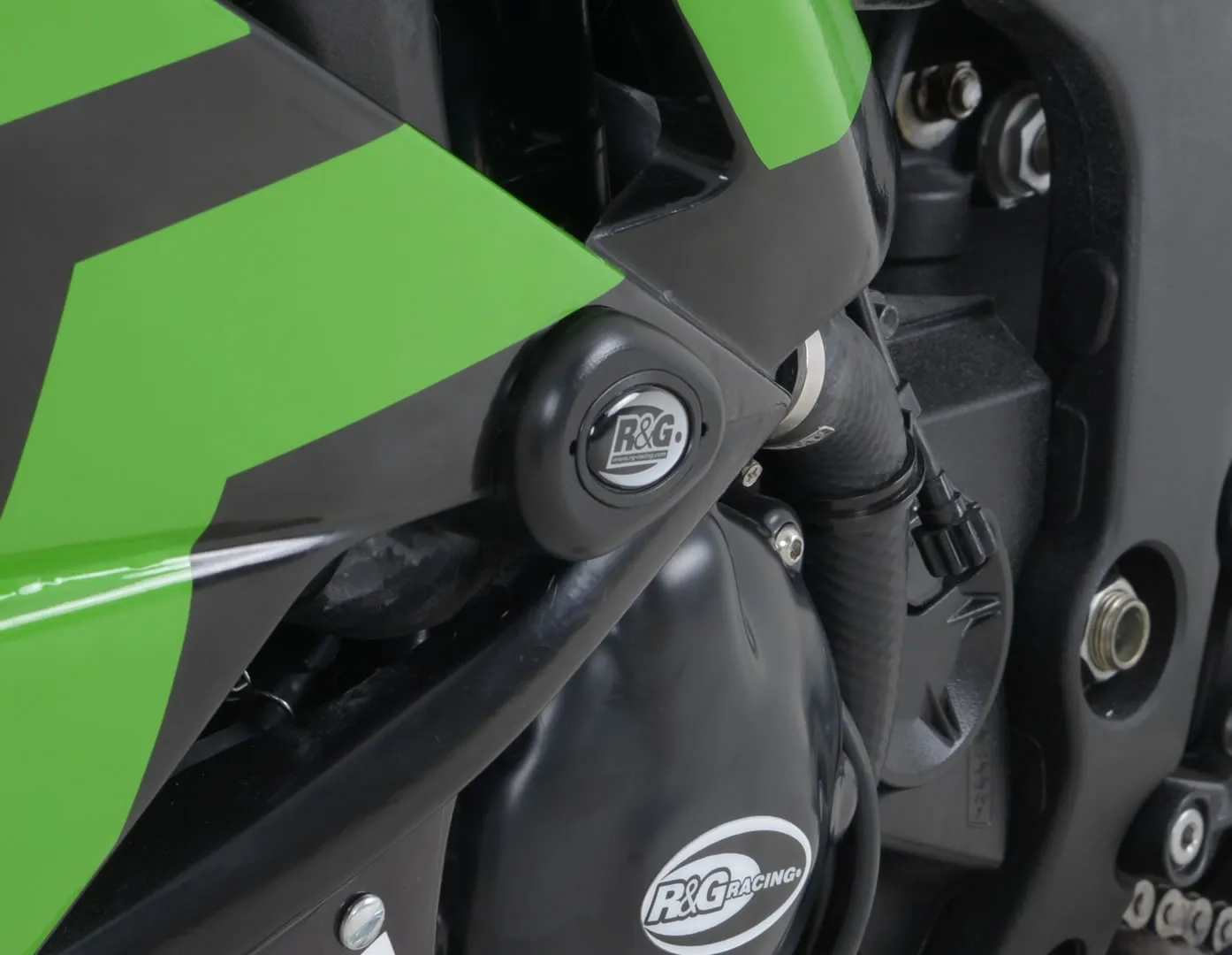 RG Race Aero Crash Protectors Kawasaki ZX6R 2009 to 2012