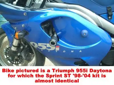 RG Crash Protectors Triumph Sprint ST up to 2004