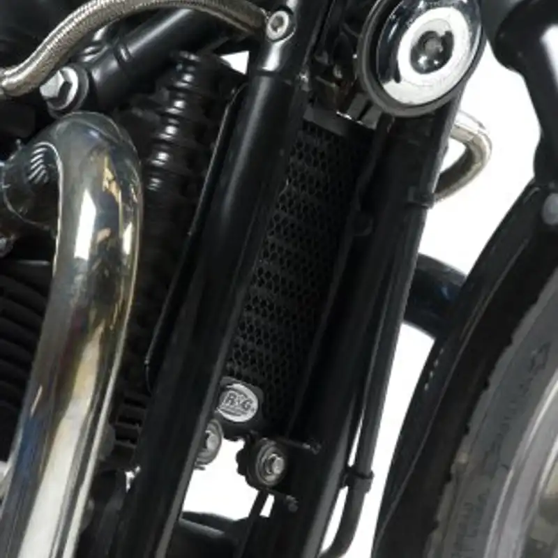 RG Oil Cooler Guard Triumph Bonneville 06 to 12