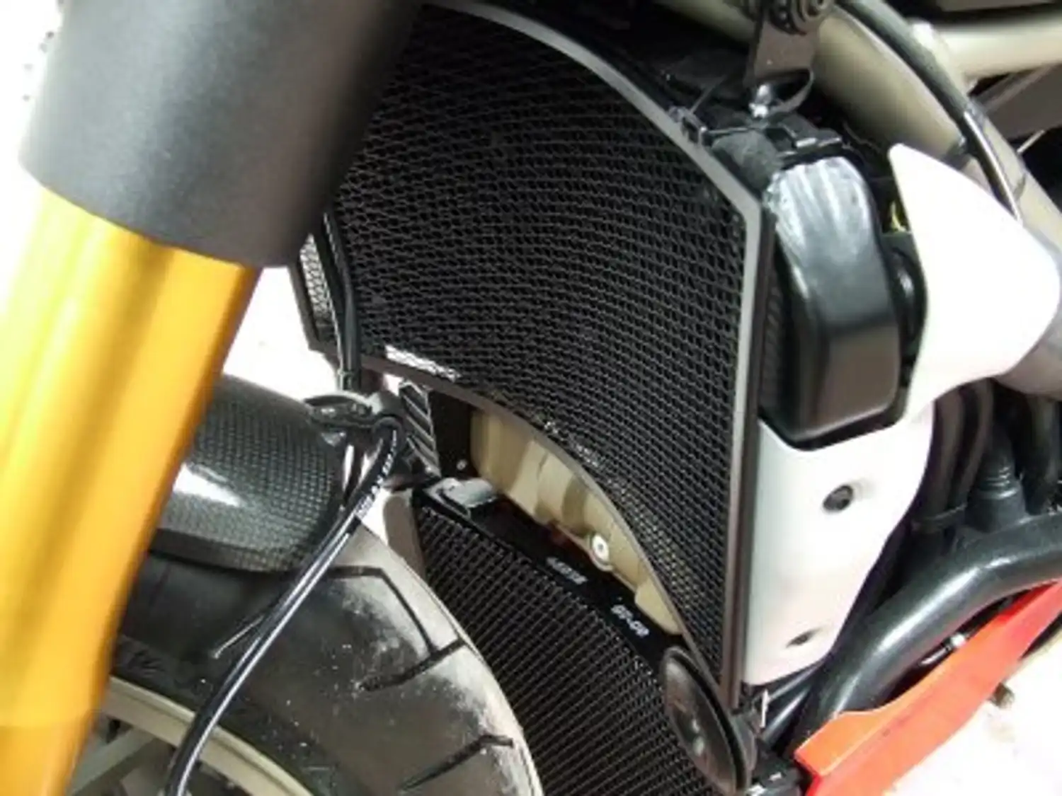 RG Radiator and Oil Cooler Guards Ducati 1098 Streetfighter Titanium