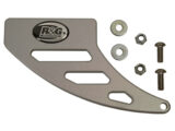 RG Motorcycle Toe and Chain Guard Silver