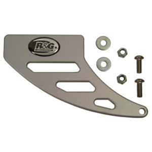 RG Motorcycle Toe and Chain Guard Silver