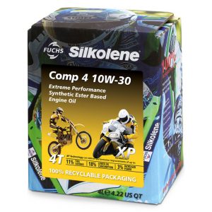 Silkolene Comp 4 10W 30 XP Motorcycle Engine Oil 4L