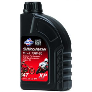 Silkolene Pro 4 15W 50 XP Motorcycle Race Engine Oil 1L