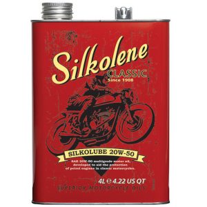 Silkolene Silkolube 20W 50 Motorcycle Oil 4 Litres