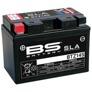 BS BTZ14S Motorcycle Battery SLA
