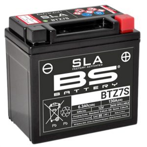 BS BTZ7S Motorcycle Battery SLA