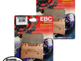2 Pairs EBC FA123HH Front Brake Pads Yamaha FZR750 Genesis