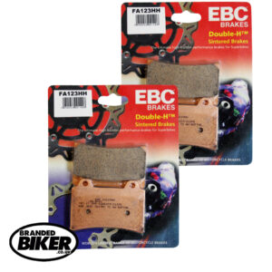 2 Pairs EBC FA123HH Front Brake Pads Yamaha TDM850 upto 1995