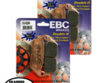 EBC HH 2 pairs of Front Brake Pads for Honda CBR400RR 1987 to 1994