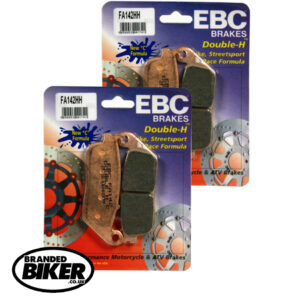 EBC HH 2 pairs of Front Brake Pads for Honda CBR400RR 1987 to 1994