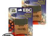 2 Pairs EBC FA160HH Front Brake Pads Yamaha FJ1200 1991 on