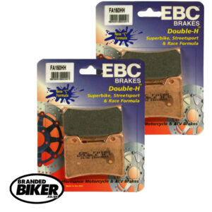 2 Pairs EBC FA160HH Front Brake Pads Yamaha TDM850 1996 on