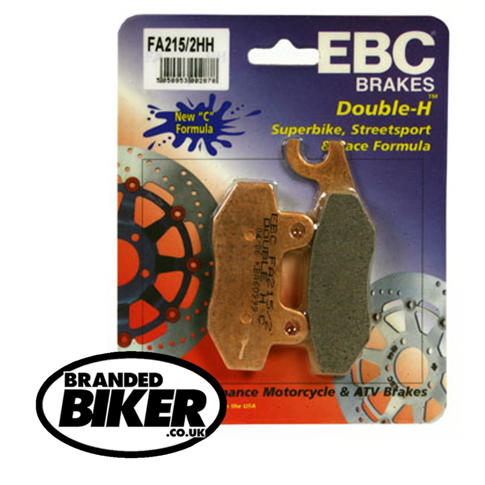 EBC FA215 2HH Rear Brake Pads Triumph Sprint RS 955 1999 to 2002