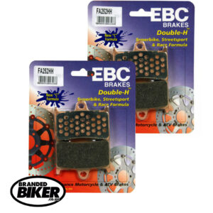 2 Pairs EBC FA252HH Front Brake Pads Yamaha TZR250
