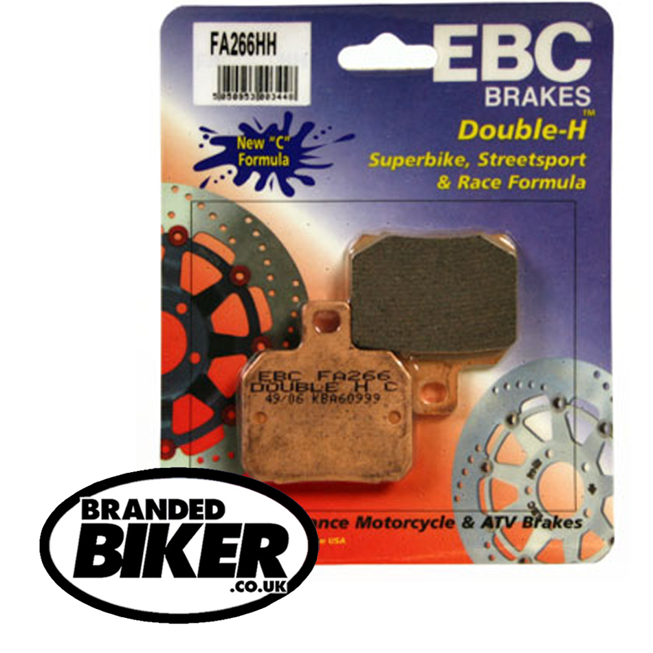 EBC HH Rear Brake Pads for Aprilia Mille,R, and Factory 2004 to 2008
