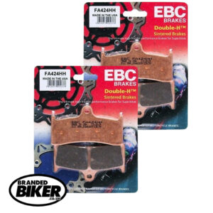 2 Pairs EBC FA424HH Front Brake Pads Yamaha YZF R7 Race