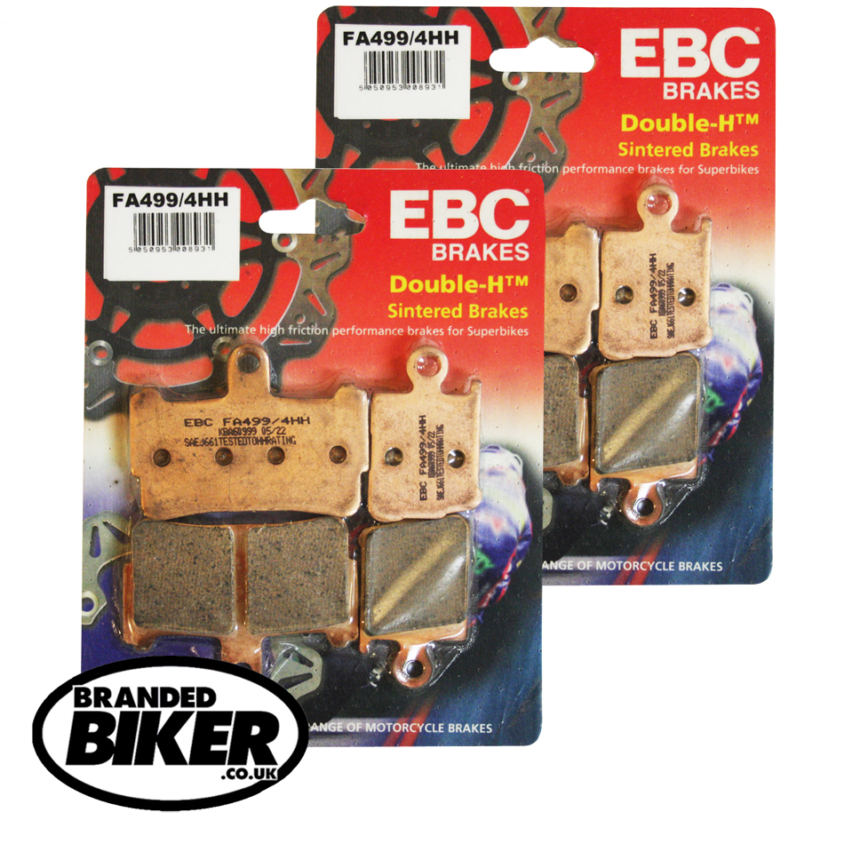 EBC FA499 4HH 2 sets of Front Brake Pads for Honda VFR1200