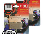 EBC HH 2 pairs of Front Brake Pads for Kawasaki GPZ500 S 1988 to 1993