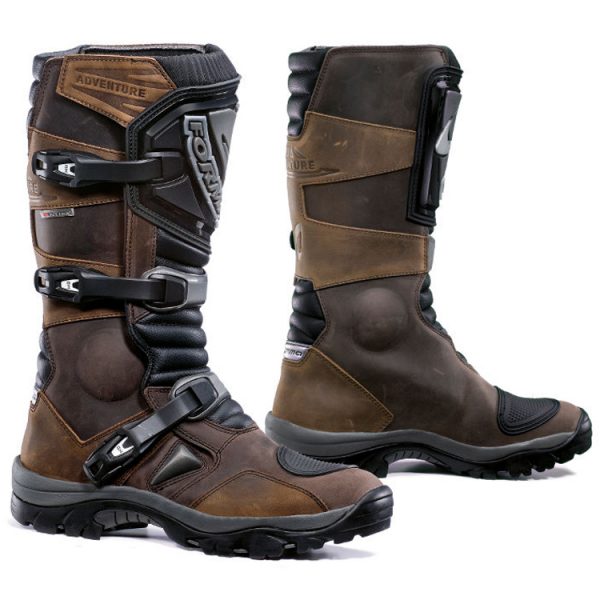Forma Adventure Dry Motorcycle Boots Brown