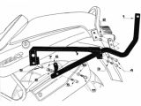 Givi 635F Rear Carrier Arms BMW R850R 1995 to 2002