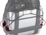 Givi E125 Luggage Rings for Givi Top Boxes and Cases