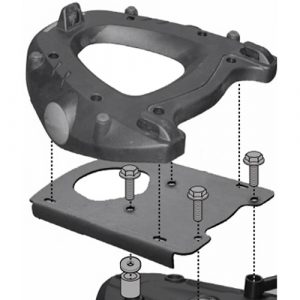 Givi SR5107 Monokey Rear Rack BMW F700GS 2013 to 2017