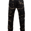 John Doe Kevlar Motorcycle Cargo Pants Camouflage Long Leg Rear View