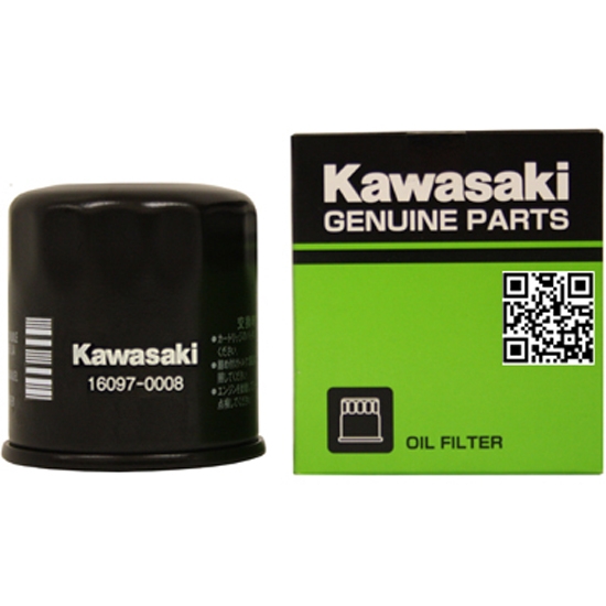New. Original Bikerworld Kawasaki Kawasaki Motorcycles with Exterior Cartridge Oil Filter for All 