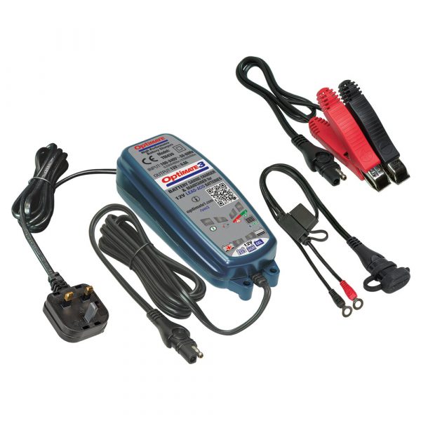 Optimate 3 Motorcycle Battery Charger