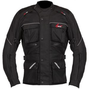 Weise Zurich Textile Motorcycle Jacket Black