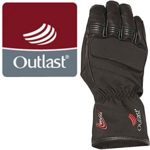 Weise Ladies Outlast Sirius Textile Motorcycle Gloves Black