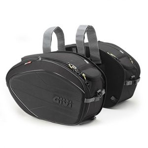 Givi EA100B Throw Over Expandable Motorcycle Panniers 40 Litres